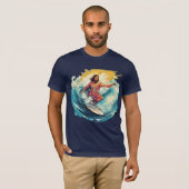Surf op water t-shirt (Voorkant volledig)
