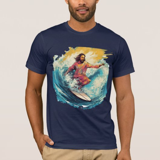 Surf op water t-shirt (Voorkant)
