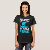 Surf Opa Ga Surfen Opa Surfplank Oud T-shirt (Voorkant volledig)