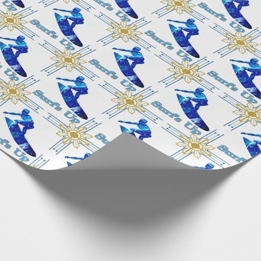 Surf oppakpapier cadeaupapier (Hoek)