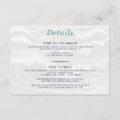 Surf Paar Bruiloft Informatiekaartje (Voorkant)