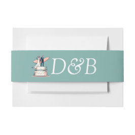 Surf Paar Bruiloft Uitnodigingen Wikkel