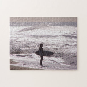 Surf Pacifische Surfer Surfboard Waves Puzzle Legpuzzel