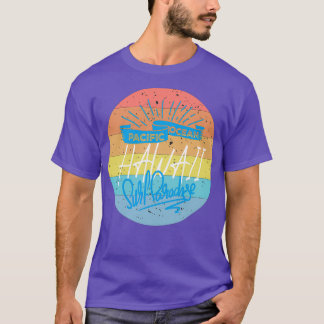 surf paradijs T Sticker in de Stille oceaan T-shirt