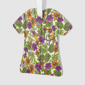 Surf Pareau Hawaiian Hibiscus Aloha Shirt Ornament (voorkant)