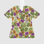 Surf Pareau Hawaiian Hibiscus Aloha Shirt Ornament (voorkant)