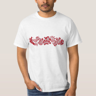 Surf Pareau Hawaiian Hibiscus Band T-shirt