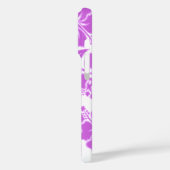 Surf Pareau Hawaiian Hibiscus Surfen Roze Case-Mate iPhone Case (Achterkant / Links)