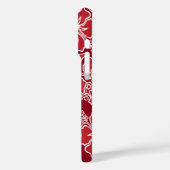Surf Pareau Hawaiian Hibiscus Surfing Red Case-Mate iPhone Case (Achterkant / Links)