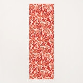 Surf Pareau Hawaiian Hibiscus Surfing - Red Yogamat (Voorkant)