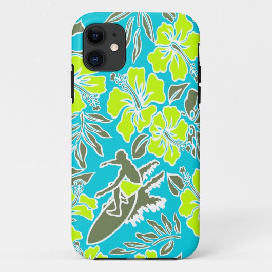 Surf Pareau Hawaiian iPhone 5 Hoesjes (Achterkant)