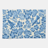 Surf Pareau Hawaiian keukenhanddoek (Horizontaal)