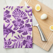 Surf Pareau Hawaiian keukenhanddoek (Quarter Fold)