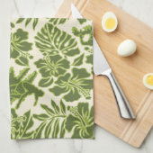 Surf Pareau Hawaiian keukenhanddoek (Quarter Fold)