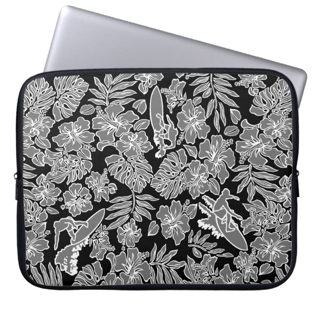 Surf Pareau Hawaiian Neopree Wetsuit Laptop Sleeve (Voorkant)