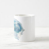 Surf  penseelstijl koffiemok (Center)