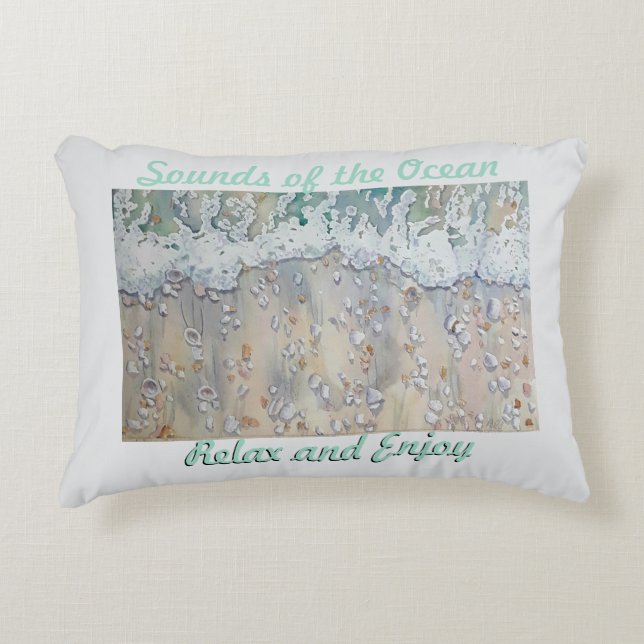 Surf Pillow Accent Kussen (Voorkant)