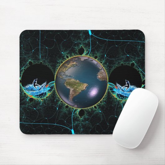 Surf Planet Mousepad Muismat (Met muis)