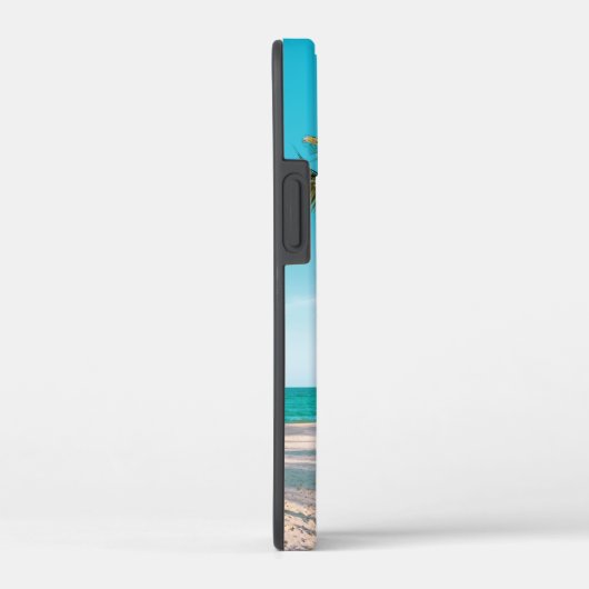 Surf planken op strandwerend kussen Case-Mate iPhone case (Achterkant / Rechts)