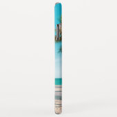 Surf planken op strandwerend kussen Case-Mate iPhone case (Achterkant/rechts)