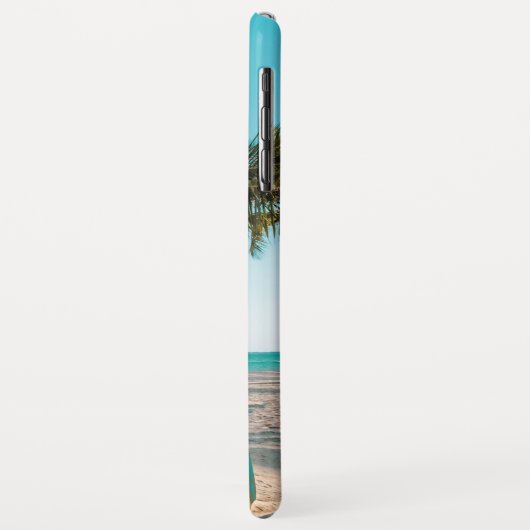 Surf planken op strandwerend kussen Case-Mate iPhone case (Achterkant/links)