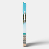 Surf planken op strandwerend kussen Case-Mate iPhone case (Achterkant / Links)