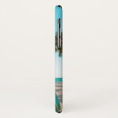Surf planken op strandwerend kussen Case-Mate iPhone case (Achterkant/links)
