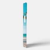 Surf planken op strandwerend kussen Case-Mate iPhone case (Achterkant / Rechts)