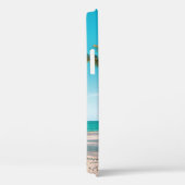 Surf planken op strandwerend kussen Case-Mate iPhone case (Achterkant / Rechts)