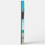 Surf planken op strandwerend kussen Case-Mate iPhone case (Achterkant / Rechts)