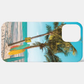 Surf planken op strandwerend kussen Case-Mate iPhone case (Achterkant / Rechts)