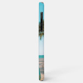 Surf planken op strandwerend kussen Case-Mate iPhone case (Achterkant/links)