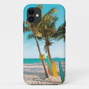 Surf planken op strandwerend kussen Case-Mate iPhone case