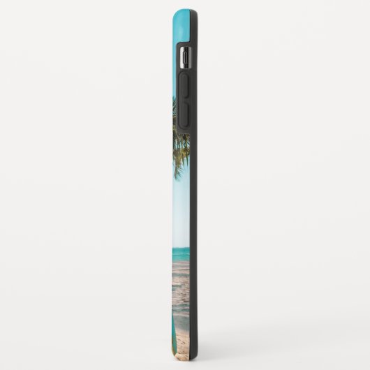 Surf planken op strandwerend kussen Case-Mate iPhone case (Achterkant/links)