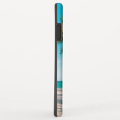 Surf planken op strandwerend kussen Case-Mate iPhone case (Achterkant/rechts)