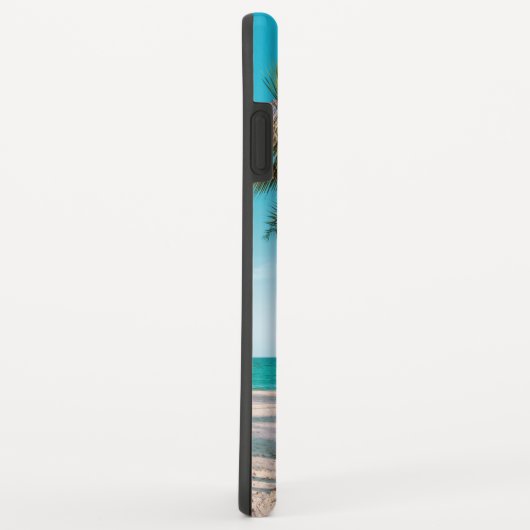 Surf planken op strandwerend kussen Case-Mate iPhone case (Achterkant/rechts)