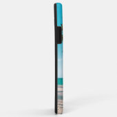 Surf planken op strandwerend kussen Case-Mate iPhone case (Achterkant/rechts)