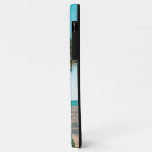 Surf planken op strandwerend kussen Case-Mate iPhone case (Achterkant/links)