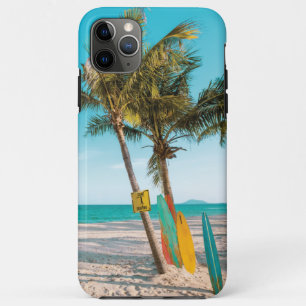 Surf planken op strandwerend kussen Case-Mate iPhone case