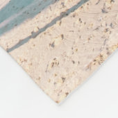 Surf planken op strandwerend kussen fleece deken (Hoek)