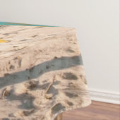 Surf planken op strandwerend kussen tafelkleed (Voorbeeld)