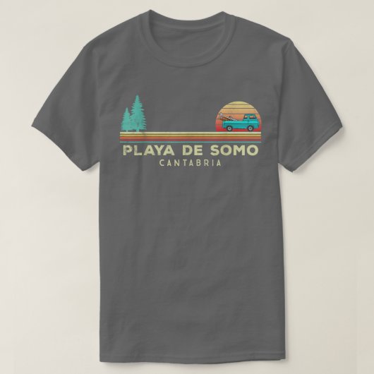 surf Playa de somo cabtabria — Surfer T-Sh T-shirt (Design voorkant)
