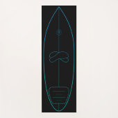 Surf-Pop-Up Trainingsmatte Yogamatte | blautürkis Yogamat