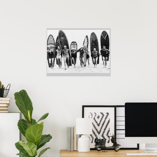 Surf Poster (Thuiskantoor)