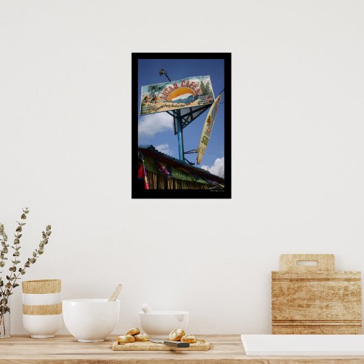 Surf Poster (Keuken)
