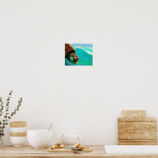 Surf Poster (Keuken)