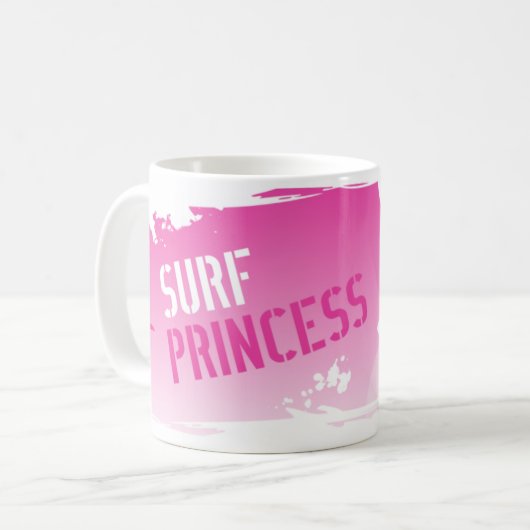Surf Princess Koffiemok (Voorkant links)