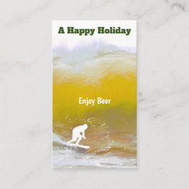 Surf Quote Holiday Greep Visitekaartje