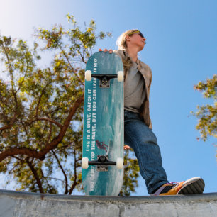 SURF QUOTE PERSOONLIJK SKATEBOARD