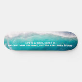 SURF QUOTE PERSOONLIJK SKATEBOARD (Horizontaal)